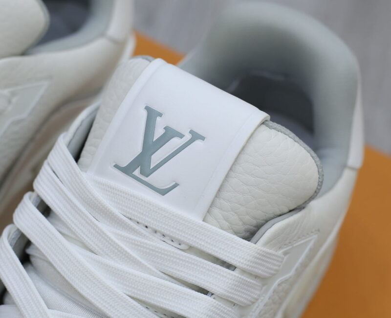 Giày Louis Vuitton Lv Trainer #54 Signature White Like Auth