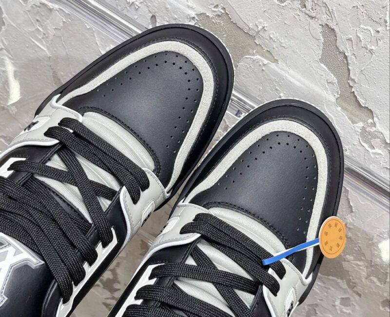 Giày Louis Vuitton LV Trainer Black Grey Like Auth