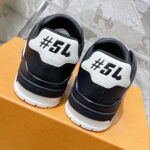 Giày Louis Vuitton LV Trainer Black Grey Like Auth