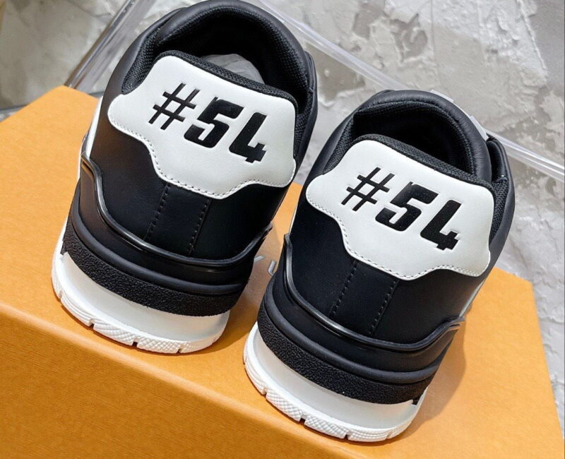 Giày Louis Vuitton LV Trainer Black Grey Like Auth