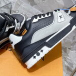 Giày Louis Vuitton LV Trainer Black Grey Like Auth