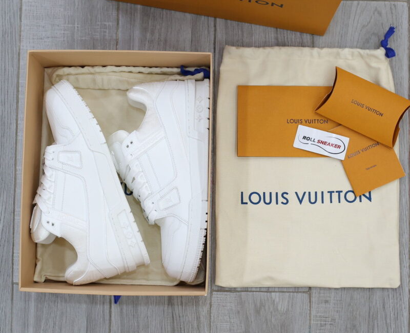 Giày Louis Vuitton Lv Trainer Full White Like Auth