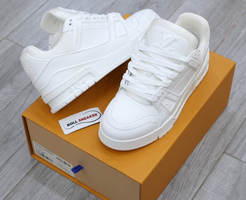 Giày Louis Vuitton Lv Trainer Full White Like Auth