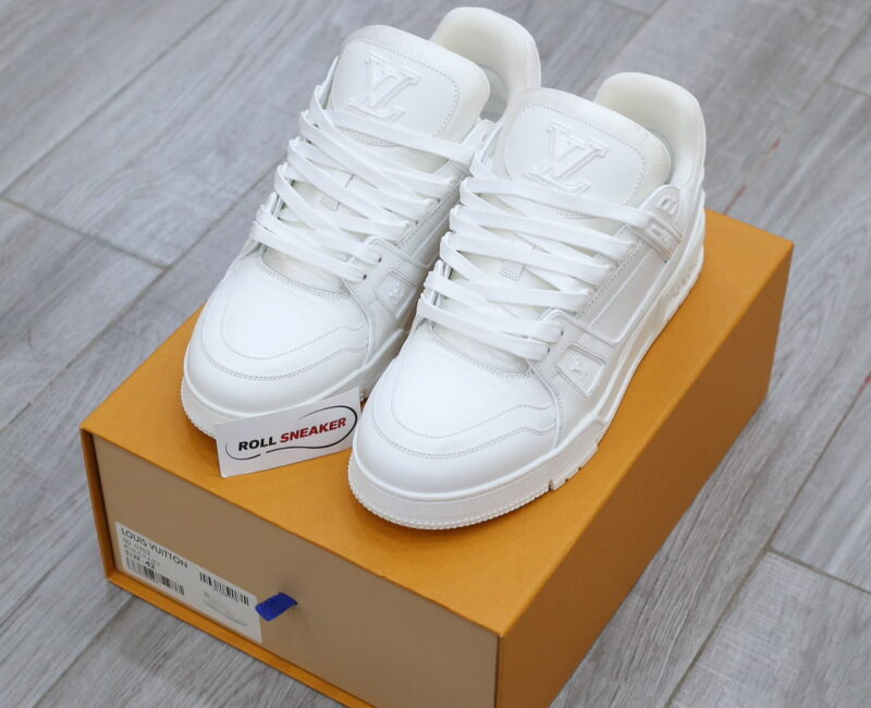 Giày Louis Vuitton Lv Trainer Full White Like Auth
