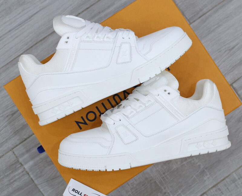 Giày Louis Vuitton Lv Trainer Full White Like Auth