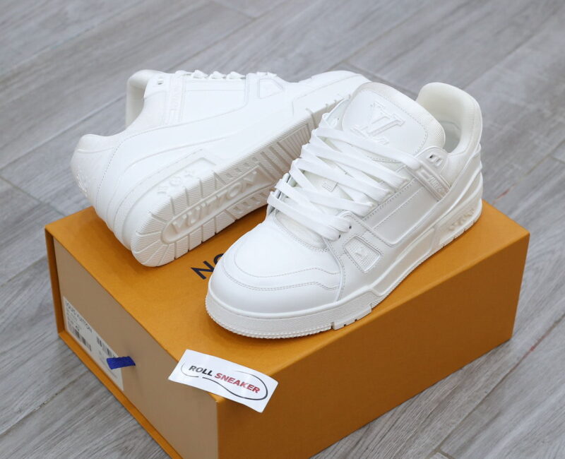 Giày Louis Vuitton Lv Trainer Full White Like Auth