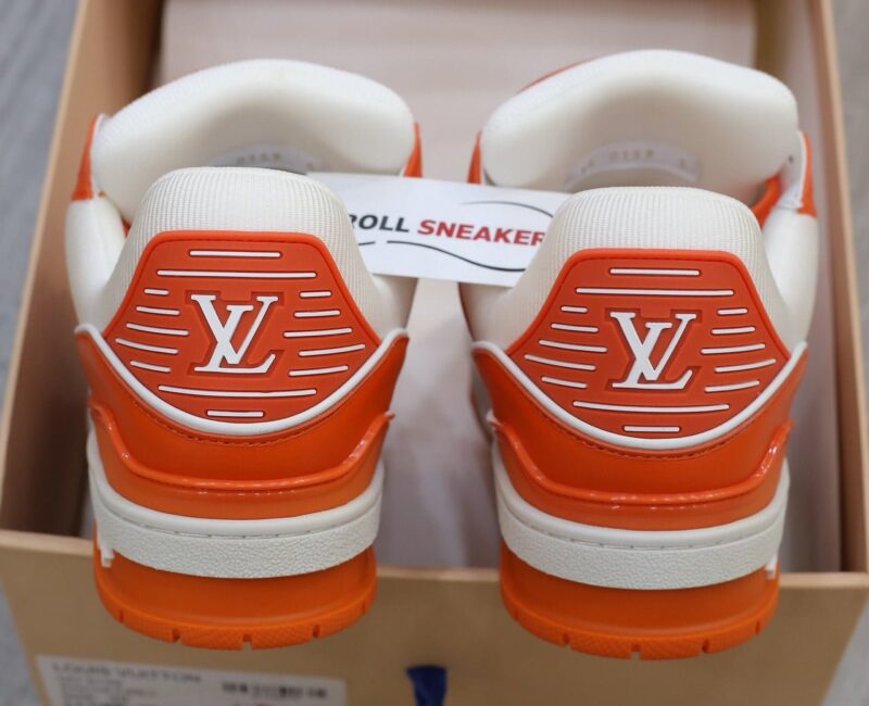 Giày Louis Vuitton Lv Trainer Monogram Orange Best Quality