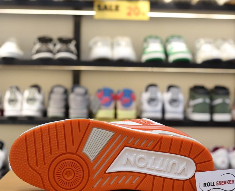 Giày Louis Vuitton Lv Trainer Monogram Orange Best Quality