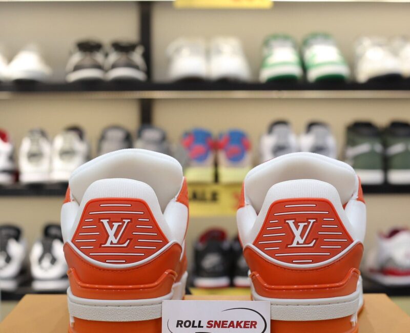Giày Louis Vuitton Lv Trainer Monogram Orange Best Quality