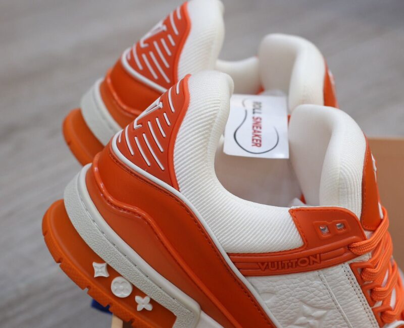 Giày Louis Vuitton Lv Trainer Monogram Orange Best Quality