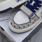 Giày MLB Chunky Liner Mid Classic Monogram Boston Red Sox L.Beige Like Auth