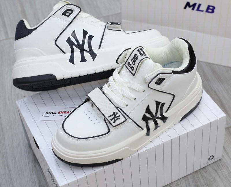 Giày MLB Chunky Liner Mid New York Yankees Black Like Auth