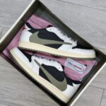 Giày Nike Air Jordan 1 Low Travis Scott ‘Olive’ Like Auth