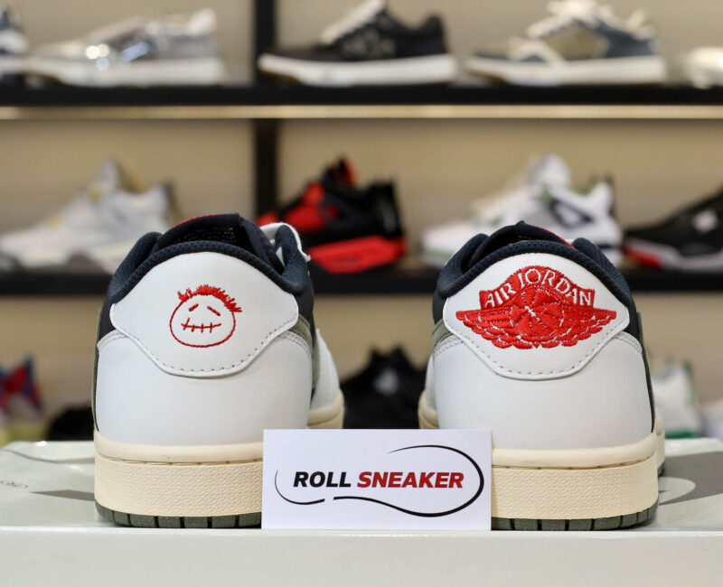 Giày Nike Air Jordan 1 Low Travis Scott ‘Olive’ Like Auth