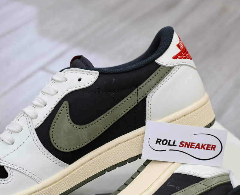 Giày Nike Air Jordan 1 Low Travis Scott ‘Olive’ Like Auth