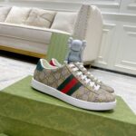 Giày Gucci Ace GG Supreme Canvas with Bees Like Auth