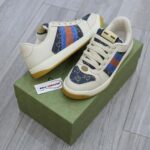 Giày Gucci GG Screener White Blue Like Auth
