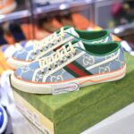 Giày Gucci Tennis 1977 Light Blue Like Auth