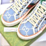Giày Gucci Tennis 1977 Light Blue Like Auth