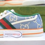 Giày Gucci Tennis 1977 Light Blue Like Auth
