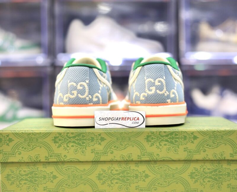 Giày Gucci Tennis 1977 Light Blue Like Auth
