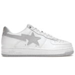 Giày A Bathing Ape Bape Sta X Jjjjound White Grey Like Auth