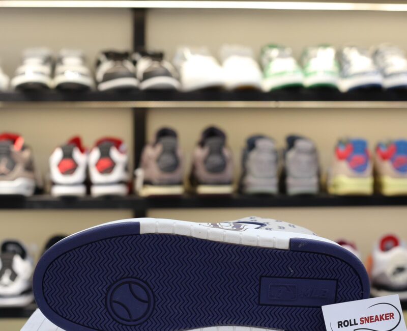 Giày MLB Chunky Liner Mid Classic Monogram Boston Red Sox L.Beige Like Auth