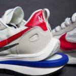 Giày Nike Sacai Vaporwaffle Sport Fuchsia Game Royal Like Auth