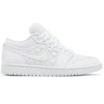 Giày Nike Air Jordan 1 Low ‘Triple White Quilted’ Like Auth