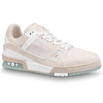 Giày Louis Vuitton LV Trainer Beige Monogram Demin Like Auth