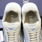 Giày Dior B30 Sneaker Cream Mesh and Technical Fabric Like Auth