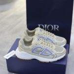 Giày Dior B30 Sneaker Cream Mesh and Technical Fabric Like Auth