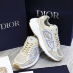 Giày Dior B30 Sneaker Cream Mesh and Technical Fabric Like Auth