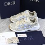 Giày Dior B30 Sneaker Cream Mesh and Technical Fabric Like Auth