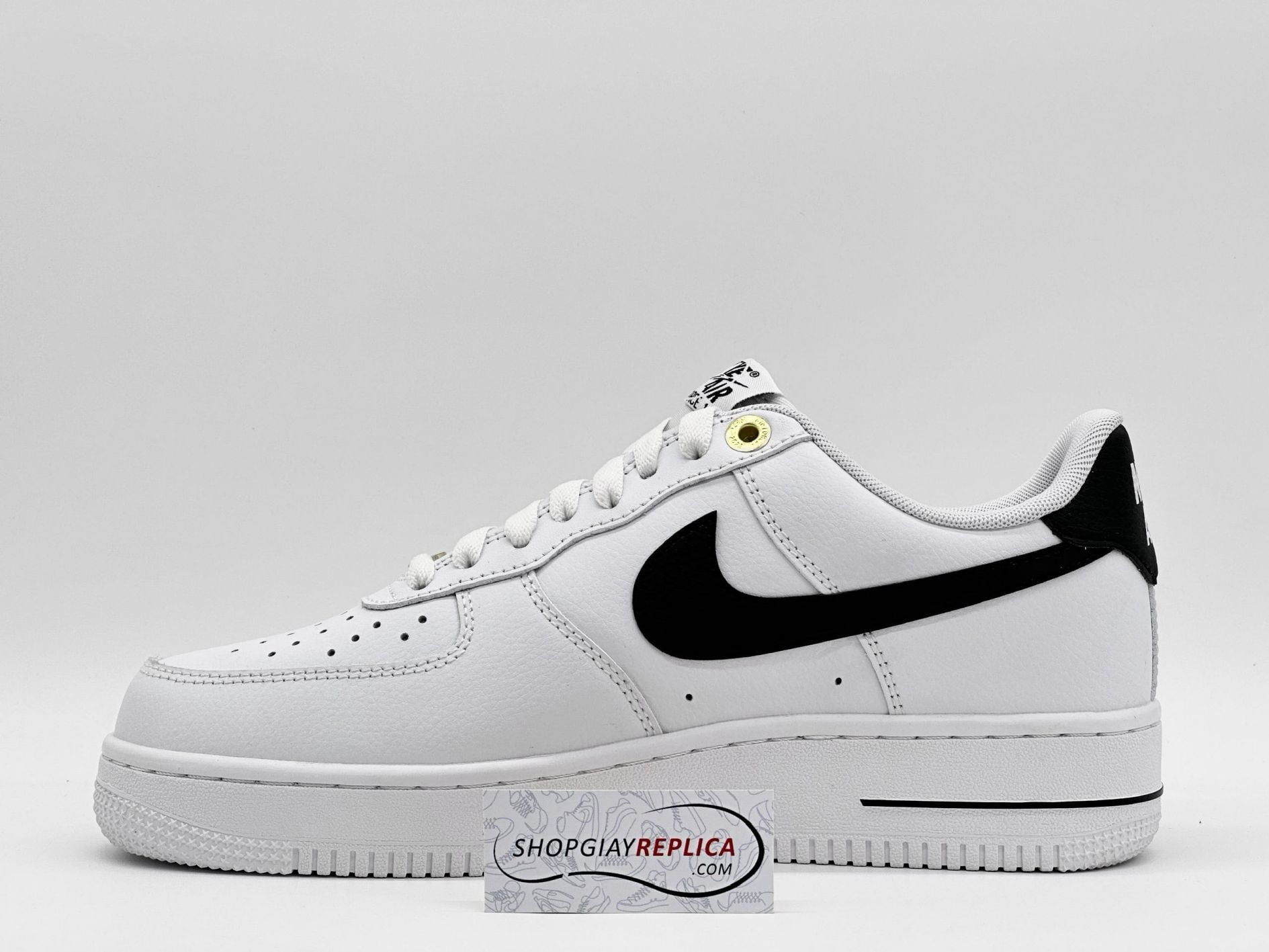 Giày Nike Air Force 1 ’07 LV8 ’40th Anniversary – White Black’ Like Auth