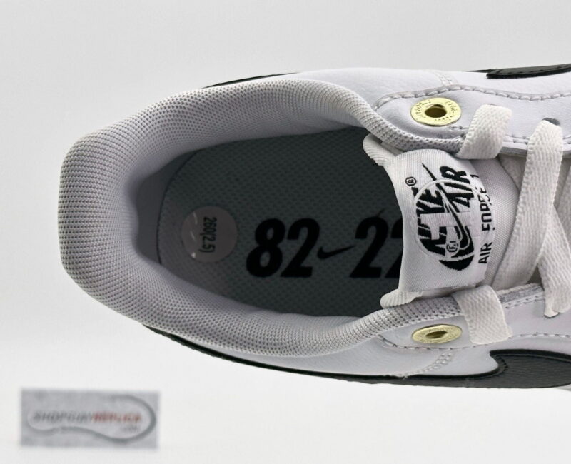 Giày Nike Air Force 1 ’07 LV8 ’40th Anniversary – White Black’ Like Auth