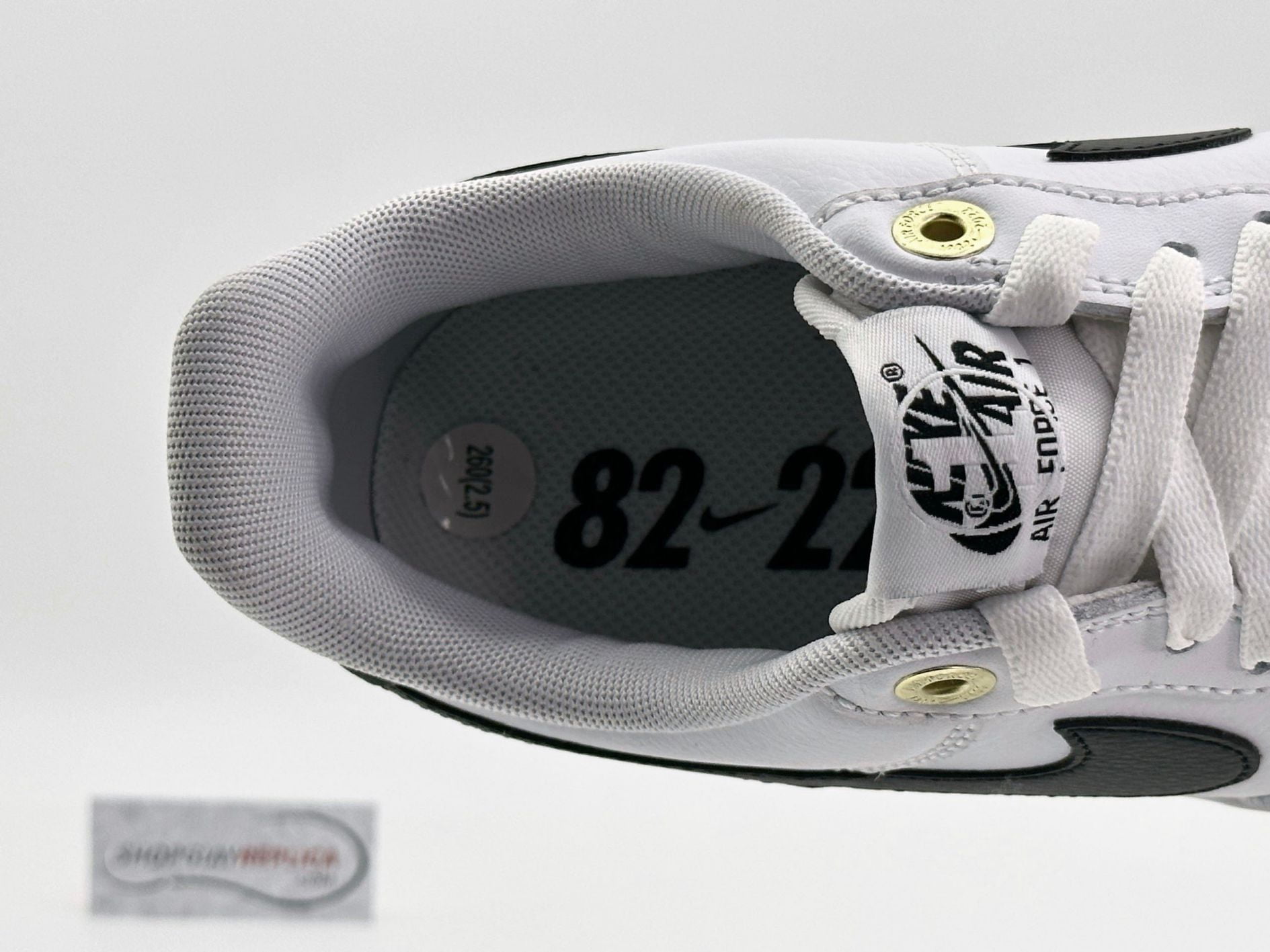 Giày Nike Air Force 1 ’07 LV8 ’40th Anniversary – White Black’ Like Auth