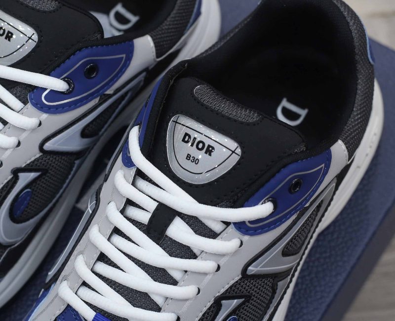 Giày Dior B30 Sneaker ‘Black Blue Grey’ Like Auth