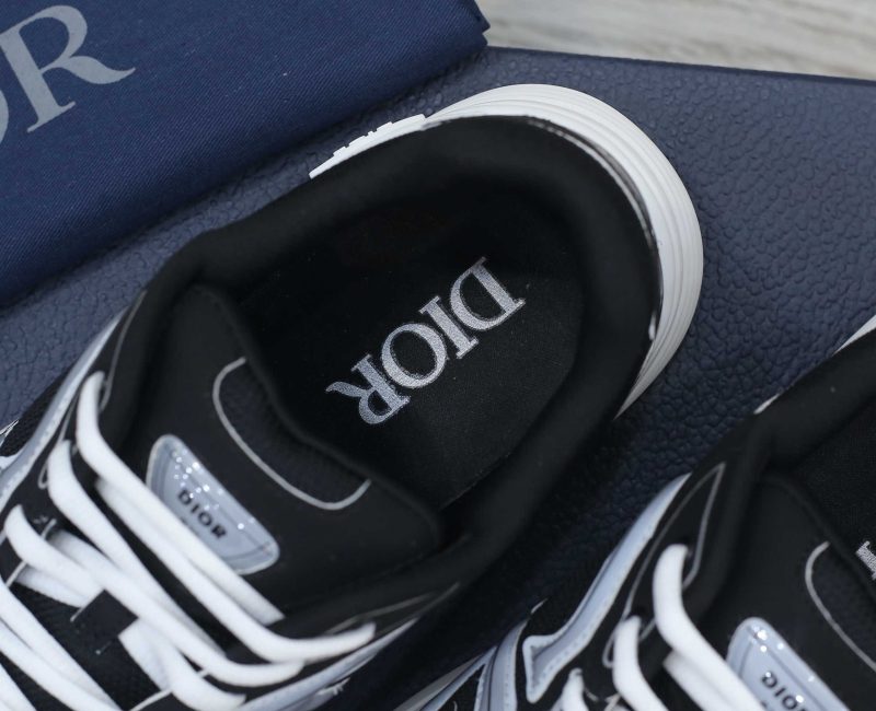Giày Dior B30 Sneaker Black Mesh and Technical Fabric Like Auth