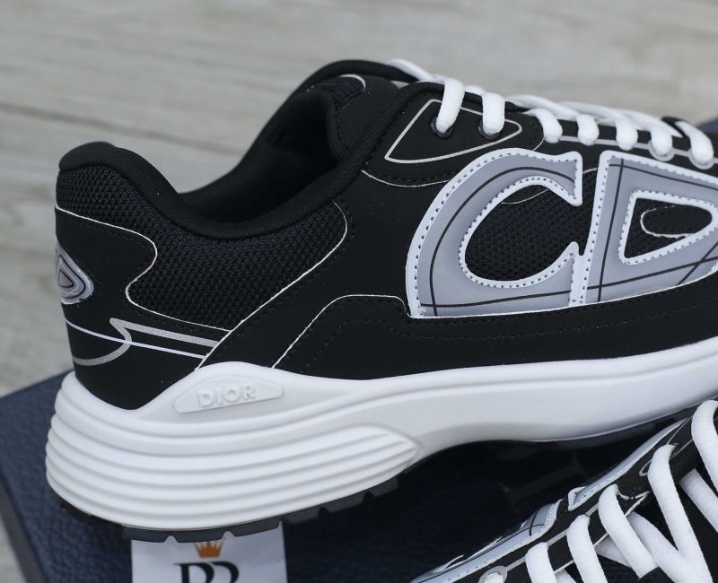 Giày Dior B30 Sneaker Black Mesh and Technical Fabric Like Auth