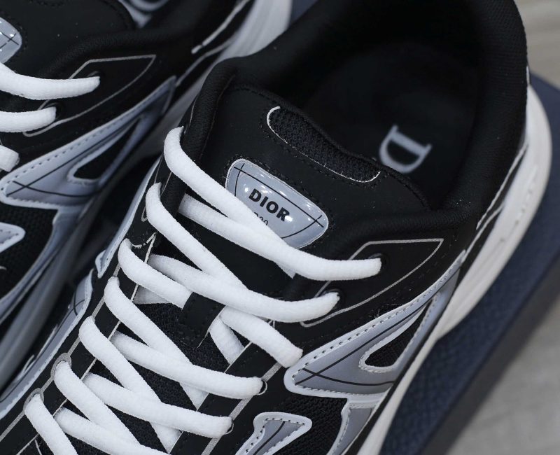 Giày Dior B30 Sneaker Black Mesh and Technical Fabric Like Auth