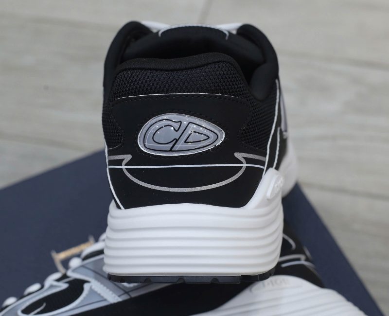 Giày Dior B30 Sneaker Black Mesh and Technical Fabric Like Auth