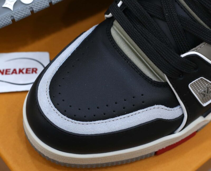 Giày Louis Vuitton Lv Trainer #54 Signature Black Grey Red Best Quality
