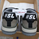 Giày Louis Vuitton Lv Trainer #54 Signature Black Grey Red Best Quality