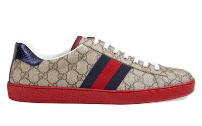 Giày Gucci Ace GG Supreme Red Like Auth
