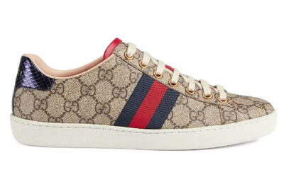 Giày Gucci Ace GG Supreme canvas Like Auth