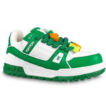 Giày Louis Vuitton Trainer Maxi Green Like Auth