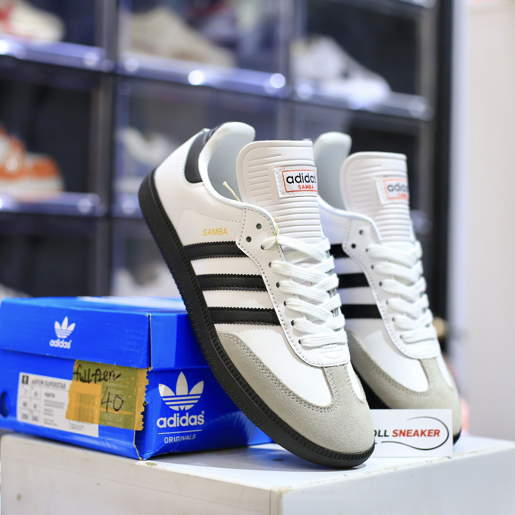 Giày Adidas Samba Classic ‘White’