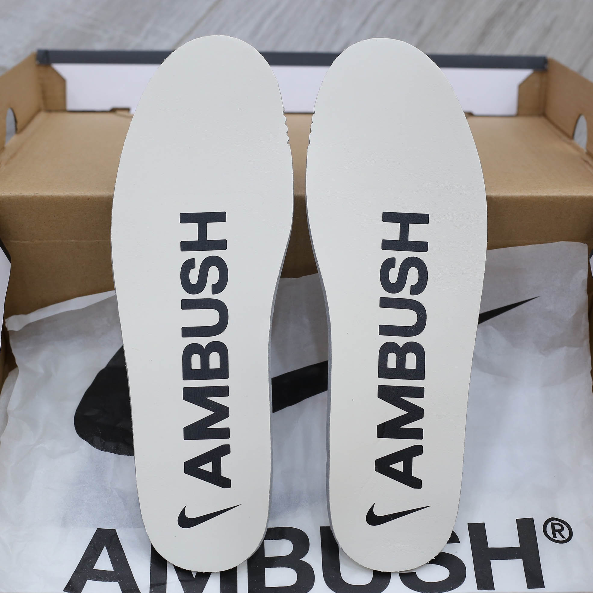 Giày Nike Air Force 1 Low SP AMBUSH Phantom Like Auth