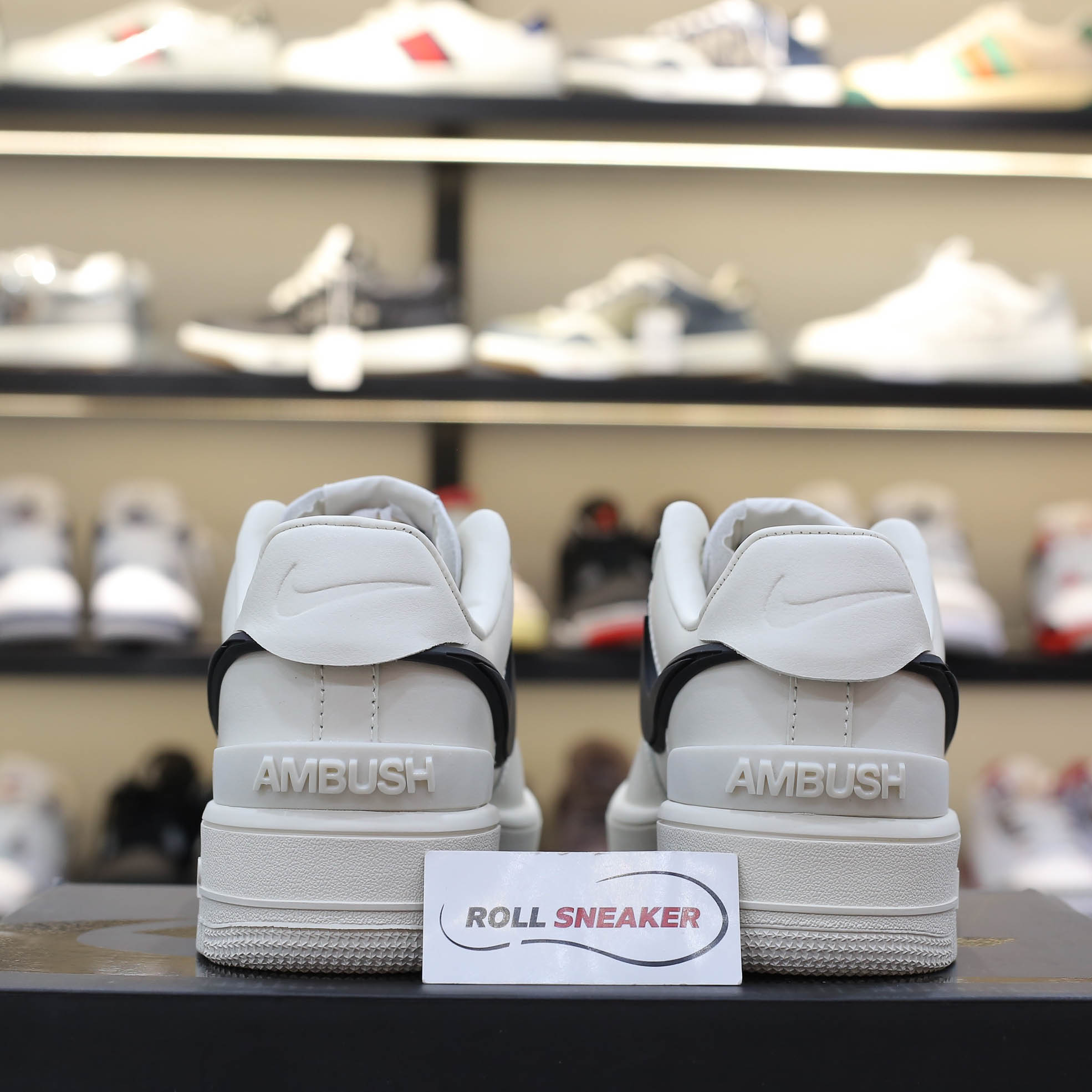 Giày Nike Air Force 1 Low SP AMBUSH Phantom Like Auth